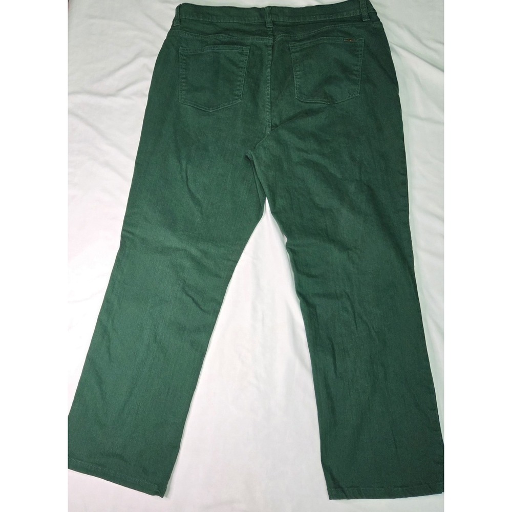Ralph Lauren Jeans Co LRL Vtg Deep Green 18w Straight Leg Bold Comfort Stretch - Picture 8 of 8